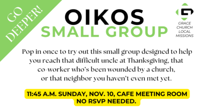 Oikos small group