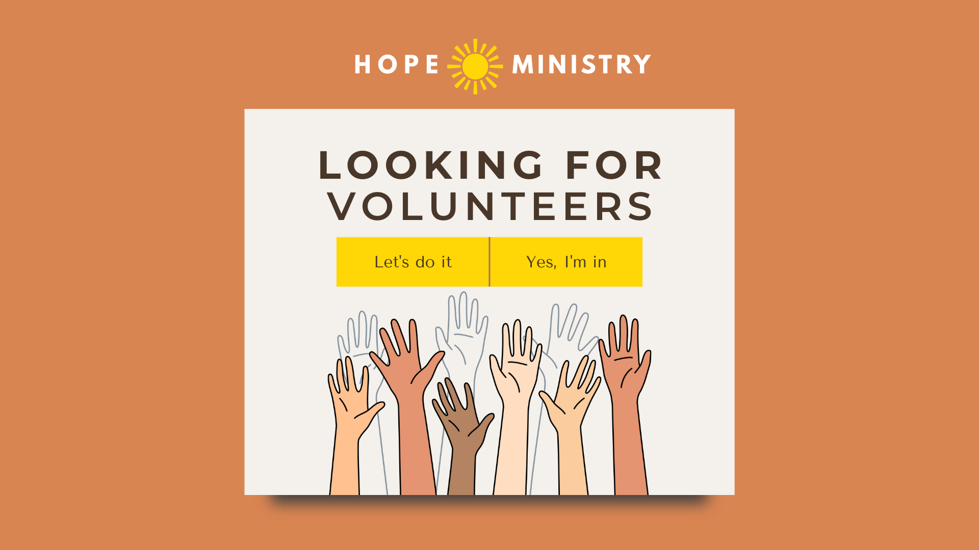 Hope Ministry Information