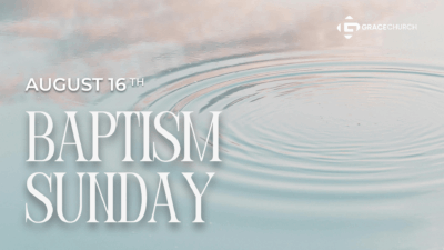 Get baptized, in the RIVER!