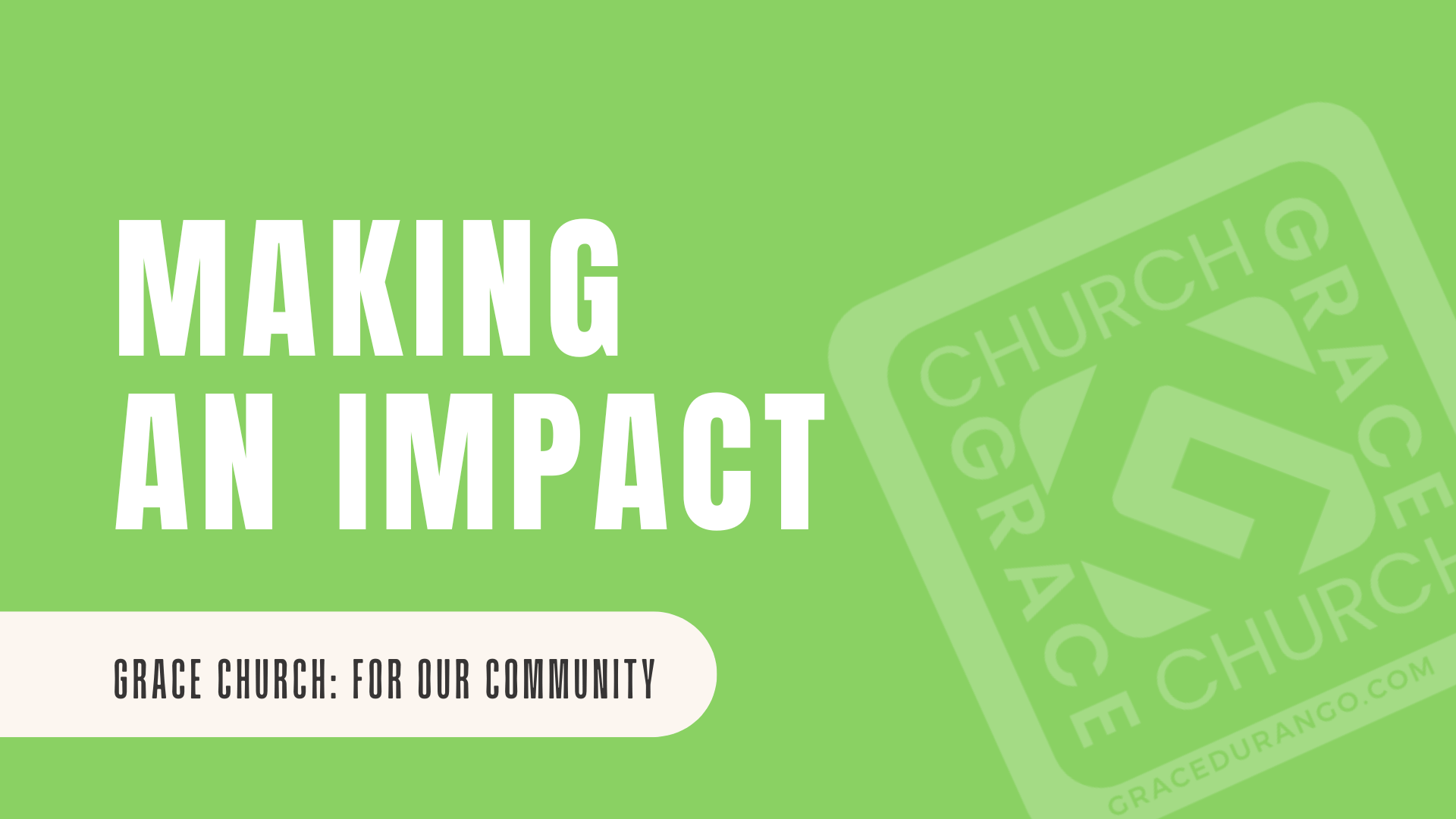 Celebration: Making an Impact Together