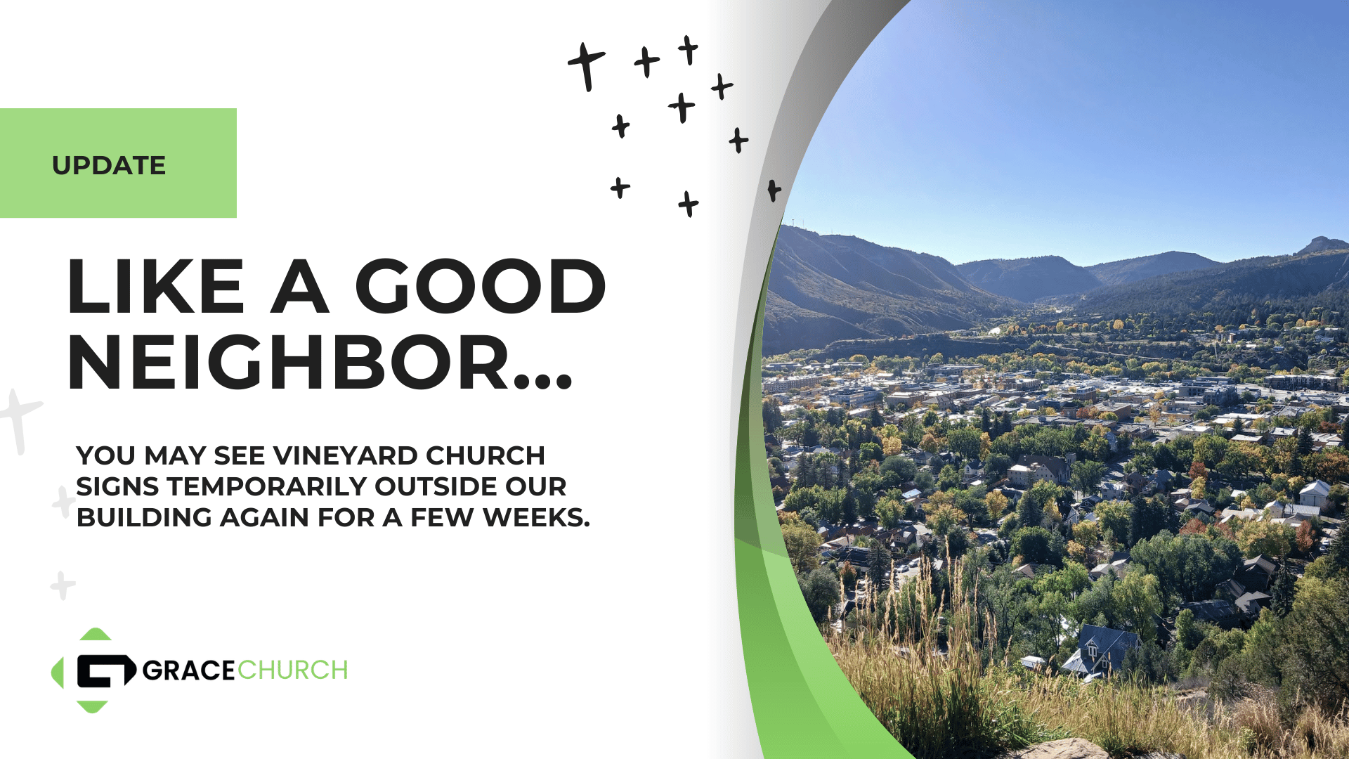Like a good neighbor …