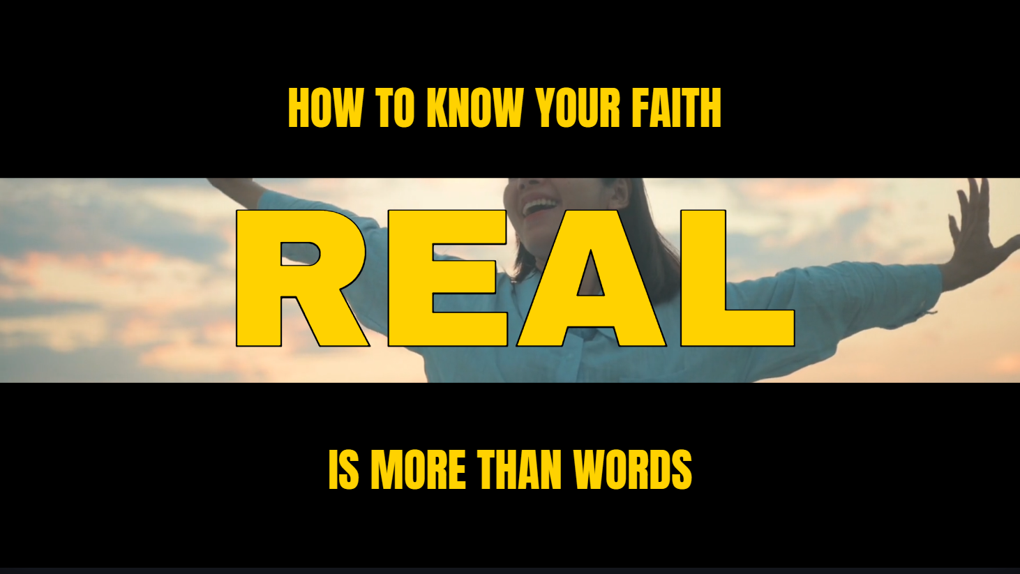 What if believing the right things isn’t the same as having a faith that’s REAL?
