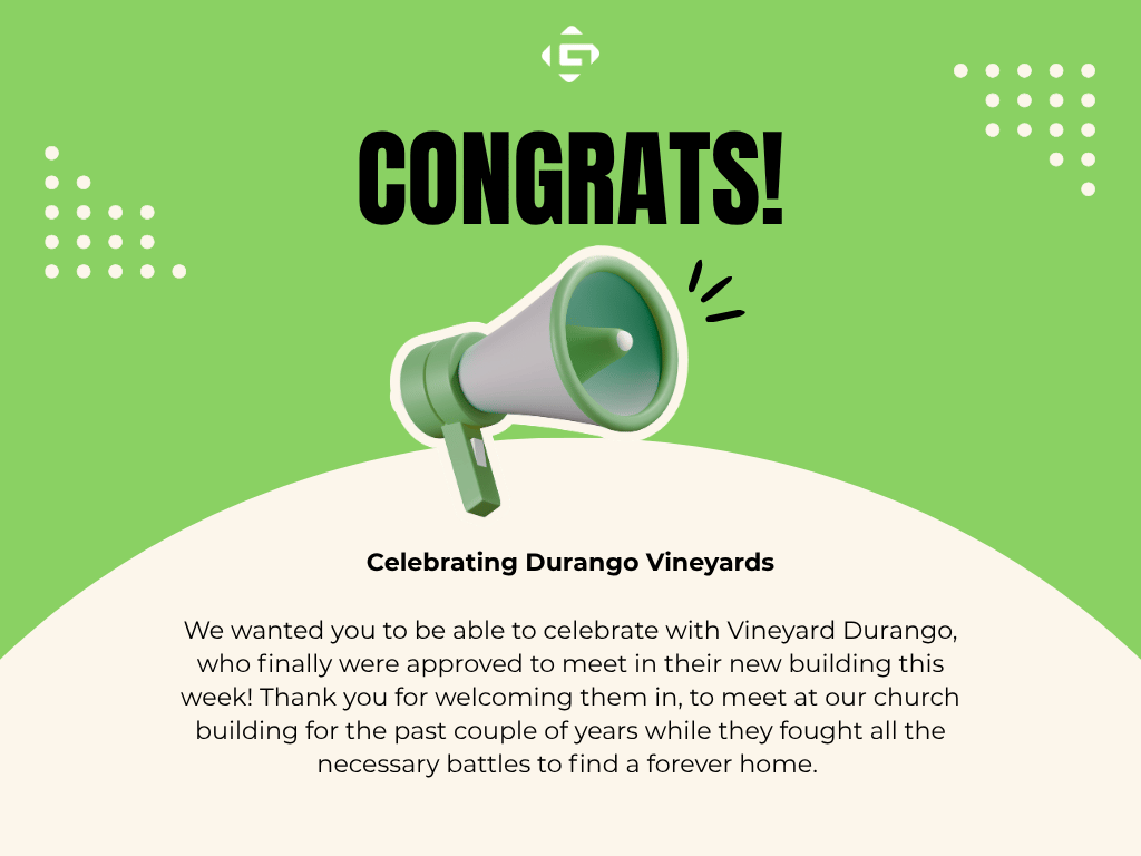 Big congrats!