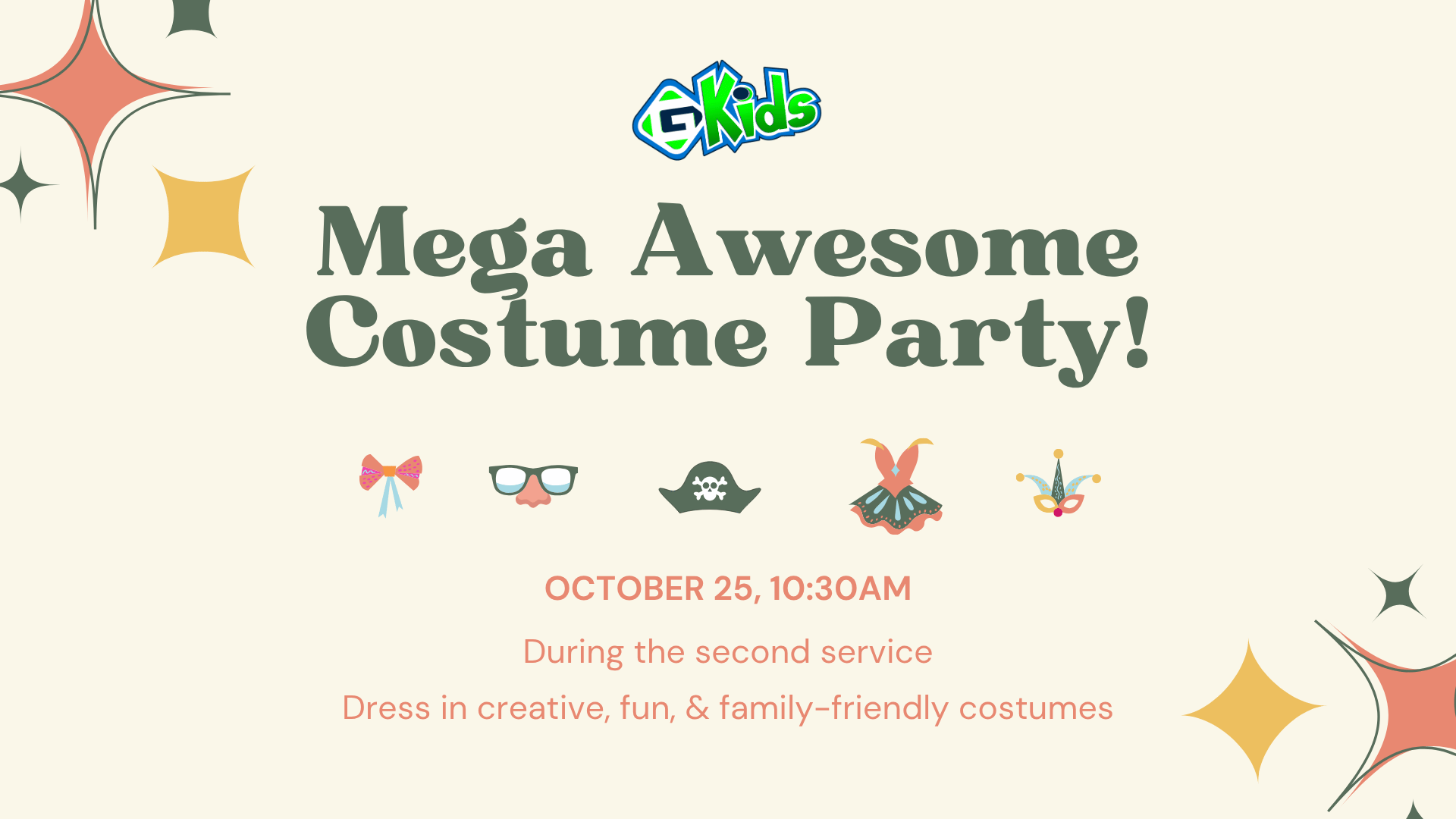 MEGA AWESOME COSTUME PARTY