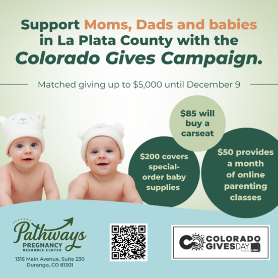 Colorado Gives matching donation up to $5,000