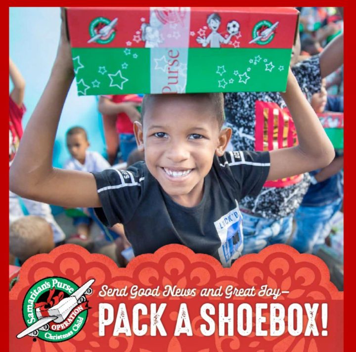 Join the Operation Christmas Child mission at Grace Church!